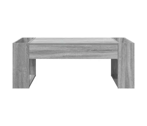 Kafijas Galdiņš Pelēks Sonoma 110 X 50 X 41 Cm Vidaxl