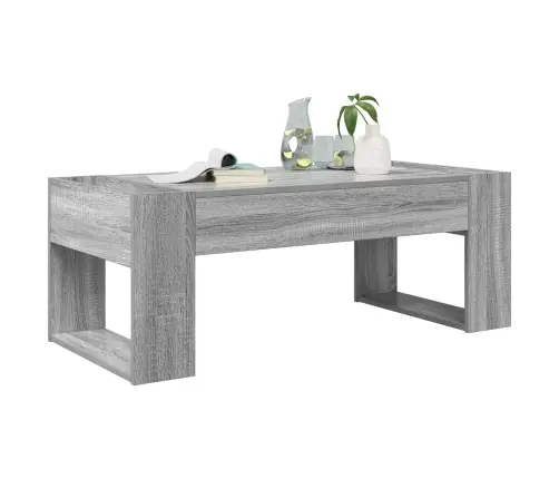 Kafijas Galdiņš Pelēks Sonoma 110 X 50 X 41 Cm Vidaxl