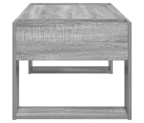 Kafijas Galdiņš Pelēks Sonoma 110 X 50 X 41 Cm Vidaxl