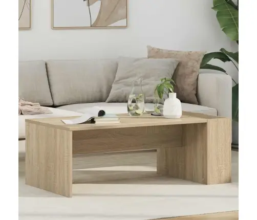 Kafijas Galdiņš Sonoma Ozols 95 X 50 X 34 Cm Inženierijas Koks Vidaxl