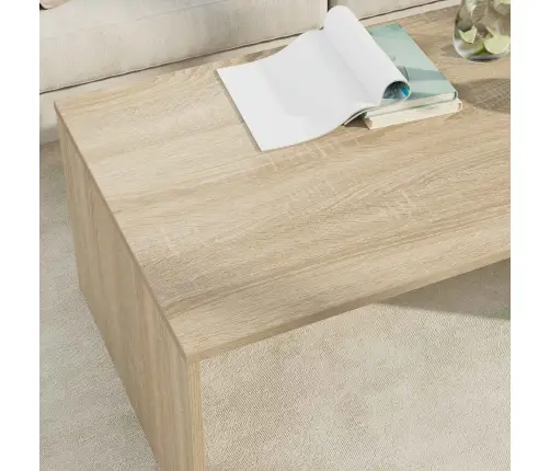 Kafijas Galdiņš Sonoma Ozols 95 X 50 X 34 Cm Inženierijas Koks Vidaxl