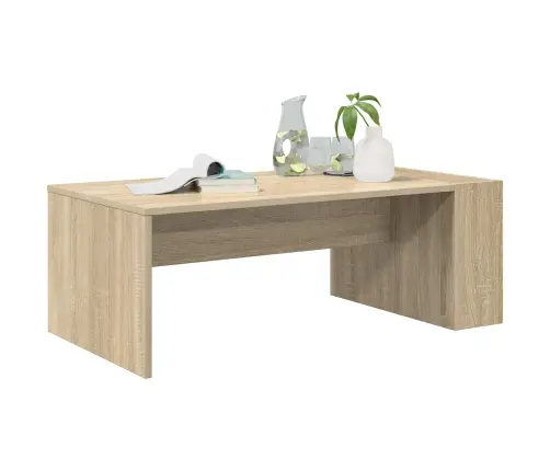 Kafijas Galdiņš Sonoma Ozols 95 X 50 X 34 Cm Inženierijas Koks Vidaxl