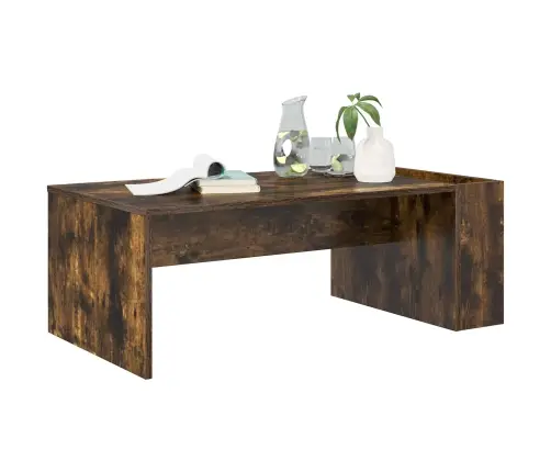 Kafijas Galdiņš Dūmaka Ozols 95 X 50 X 34 Cm Inženierijas Koks Vidaxl