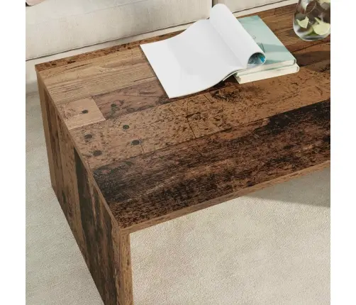 Kafijas Galdiņš Vecs Koks 95 X 50 X 34 Cm Inženierijas Koks Vidaxl