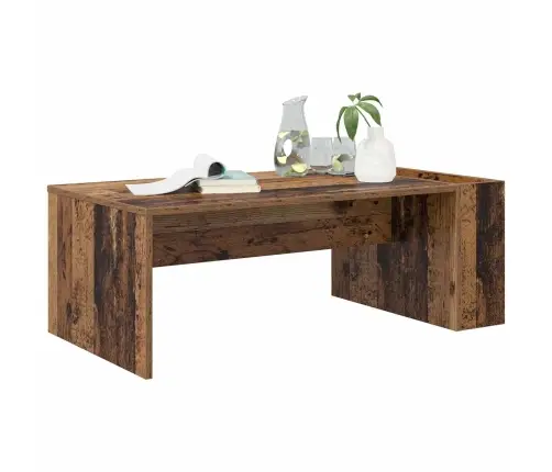 Kafijas Galdiņš Vecs Koks 95 X 50 X 34 Cm Inženierijas Koks Vidaxl