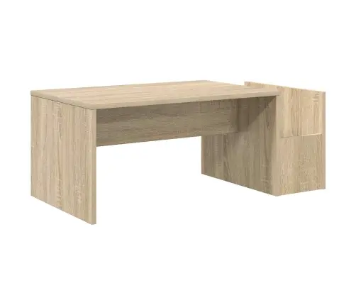 Kafijas Galdiņš Sonoma Ozols 90 X 45 X 35 Cm Inženierijas Koks Vidaxl