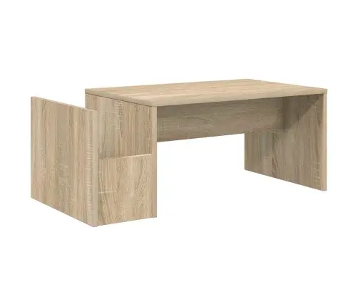 Kafijas Galdiņš Sonoma Ozols 90 X 45 X 35 Cm Inženierijas Koks Vidaxl