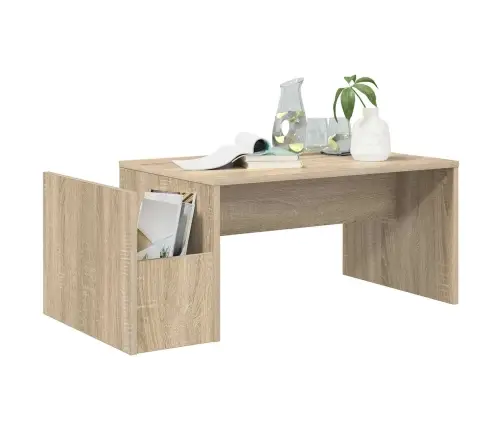 Kavos Staliukas Sonoma Ąžuolas 90 X 45 X 35 Cm Apdirbta Mediena