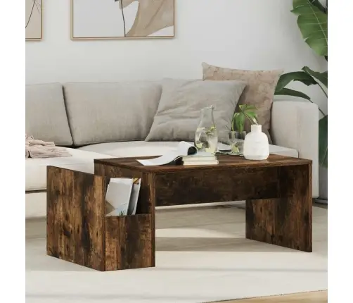 Kohvilaud Suitsetatud Tamm 90 X 45 X 35 Cm Tehispuit