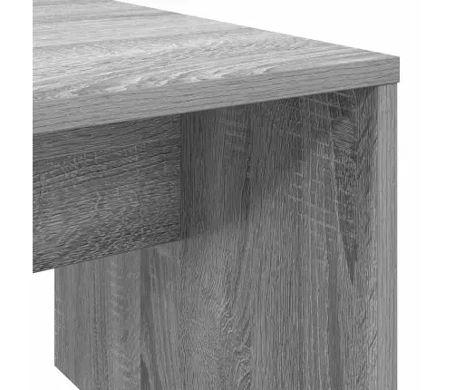 Kafijas Galdiņš Pelēks Sonoma 90 X 45 X 35 Cm Inženierijas Koks Vidaxl