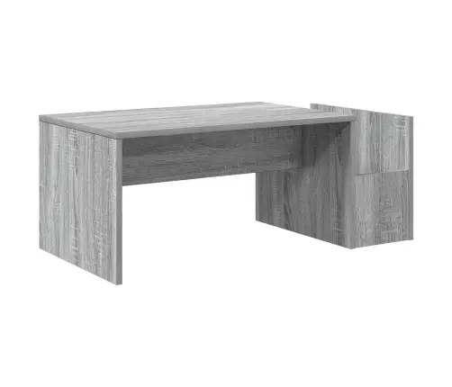 Kafijas Galdiņš Pelēks Sonoma 90 X 45 X 35 Cm Inženierijas Koks Vidaxl