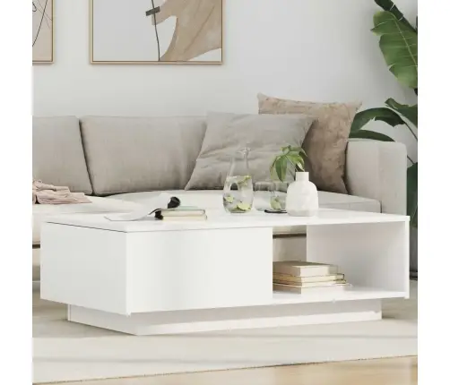 Kavos Staliukas Balta 95 X 55 X 31 Cm Apdirbta Mediena