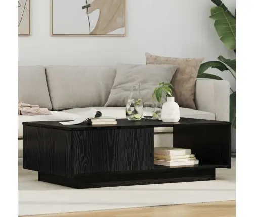 Kavos Staliukas Juodas Ąžuolas 95 X 55 X 31 Cm Apdirbta Mediena