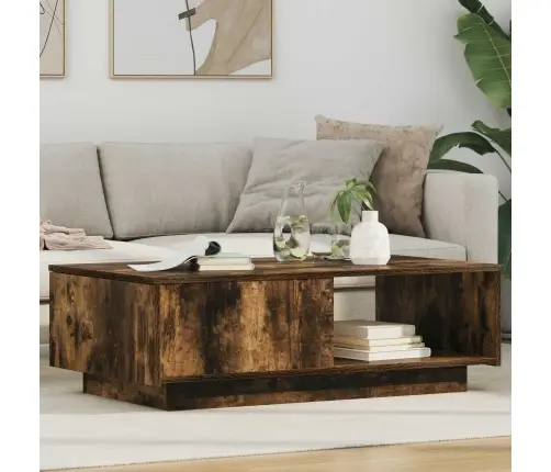 Kavos Staliukas Rūkyta Ąžuolas 95 X 55 X 31 Cm Apdirbta Mediena