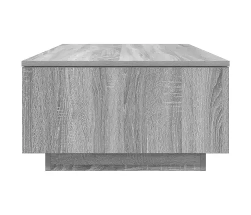 Kafijas Galdiņš Pelēks Sonoma 95 X 55 X 31 Cm Inženierijas Koks Vidaxl