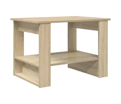 Kafijas Galdiņš Sonoma Ozols 72 X 50 X 50 Cm Inženierijas Koks Vidaxl