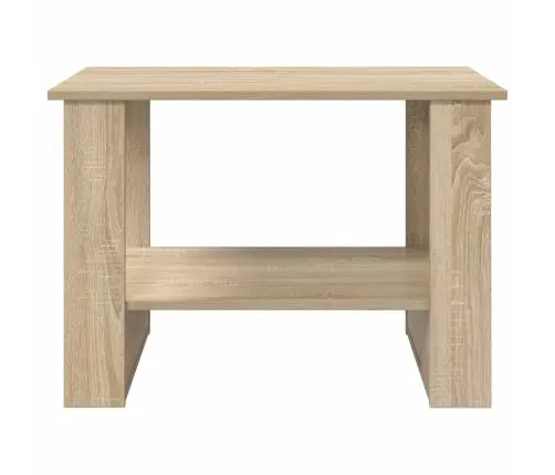 Kafijas Galdiņš Sonoma Ozols 72 X 50 X 50 Cm Inženierijas Koks Vidaxl