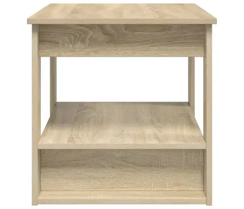 Kafijas Galdiņš Sonoma Ozols 72 X 50 X 50 Cm Inženierijas Koks Vidaxl