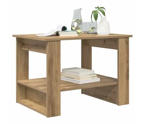 Kafijas Galdiņš Artisānā Ozols 72 X 50 X 50 Cm Vidaxl