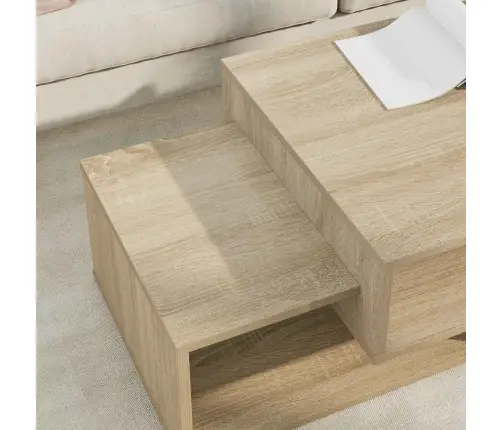 Kafijas Galdiņš Sonoma Ozols 105 X 50 X 32,5 Cm Vidaxl