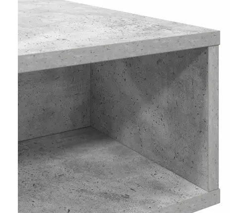 Kafijas Galdiņš Betona Pelēks 105 X 50 X 32,5 Cm Vidaxl