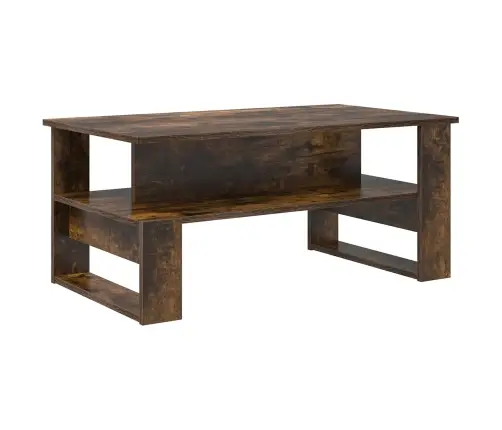 Kafijas Galdiņš Dūmaka Ozols 90 X 50 X 40 Cm Inženierijas Koks Vidaxl