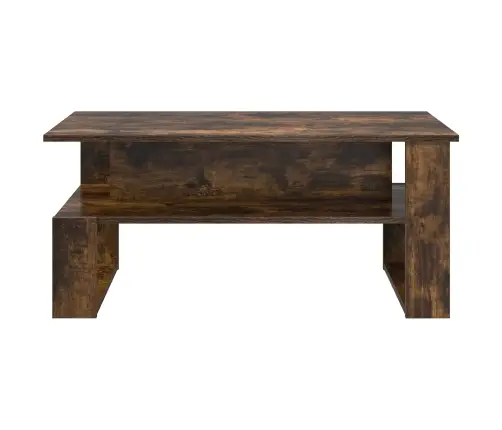 Kafijas Galdiņš Dūmaka Ozols 90 X 50 X 40 Cm Inženierijas Koks Vidaxl