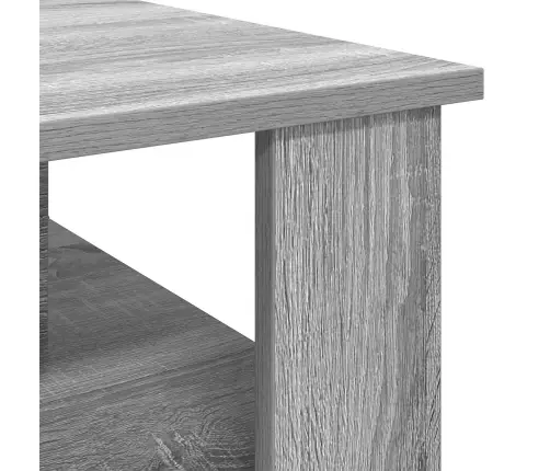 Kafijas Galdiņš Pelēks Sonoma 90 X 50 X 40 Cm Inženierijas Koks Vidaxl