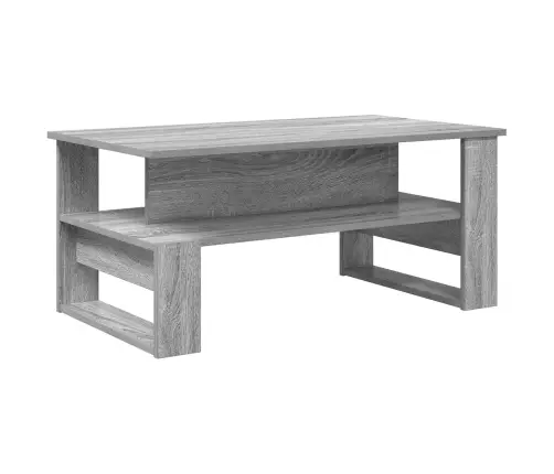 Kafijas Galdiņš Pelēks Sonoma 90 X 50 X 40 Cm Inženierijas Koks Vidaxl