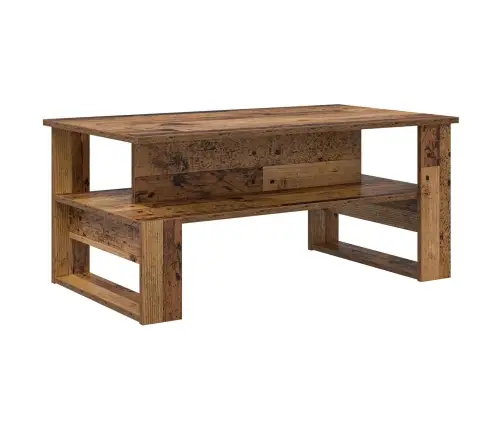 Kafijas Galdiņš Vecs Koks 90 X 50 X 40 Cm Inženierijas Koks Vidaxl