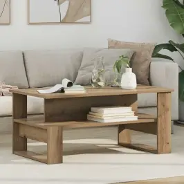 Kafijas Galdiņš Artisānā Ozols 90 X 50 X 40 Cm Vidaxl