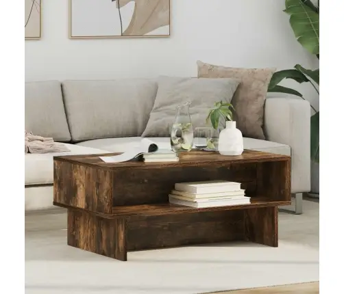 Kohvilaud Suitsetatud Tamm 80 X 46 X 35 Cm Tehispuit