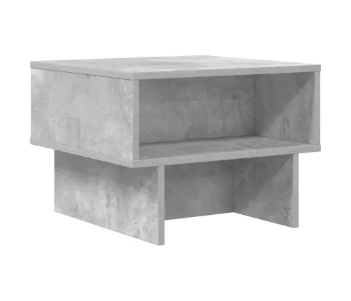 Kavos Staliukas Betono Pilka 48 X 46 X 35 Cm Apdirbta Mediena