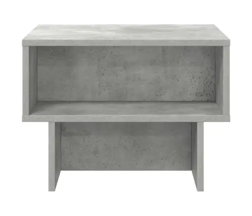 Kavos Staliukas Betono Pilka 48 X 46 X 35 Cm Apdirbta Mediena