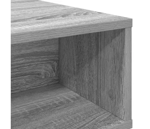 Kafijas Galdiņš Pelēks Sonoma 48 X 46 X 35 Cm Inženierijas Koks Vidaxl