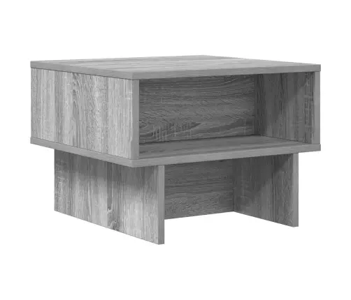 Kafijas Galdiņš Pelēks Sonoma 48 X 46 X 35 Cm Inženierijas Koks Vidaxl