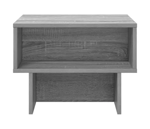 Kafijas Galdiņš Pelēks Sonoma 48 X 46 X 35 Cm Inženierijas Koks Vidaxl