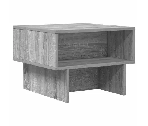 Kafijas Galdiņš Pelēks Sonoma 48 X 46 X 35 Cm Inženierijas Koks Vidaxl