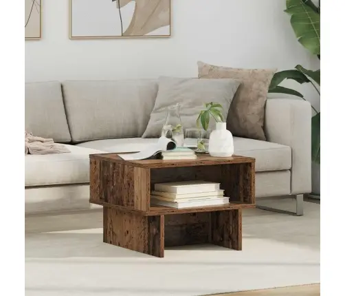 Kohvilaud Vana Puit 48 X 46 X 35 Cm Tehispuit