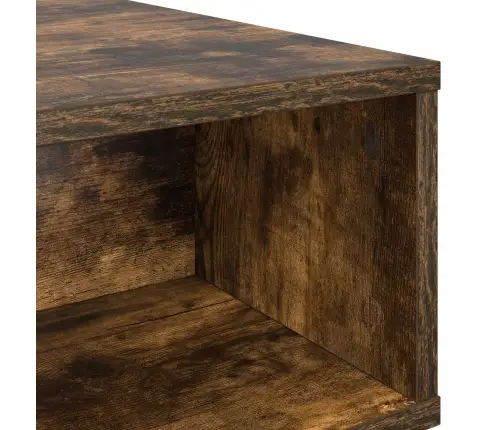 Kafijas Galdiņš Dūmaka Ozols 100 X 46 X 35 Cm Inženierijas Koks Vidaxl