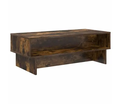 Kafijas Galdiņš Dūmaka Ozols 100 X 46 X 35 Cm Inženierijas Koks Vidaxl