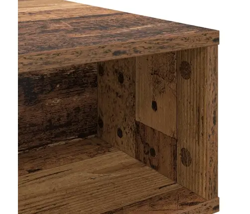 Kafijas Galdiņš Vecs Koks 100 X 46 X 35 Cm Inženierijas Koks Vidaxl