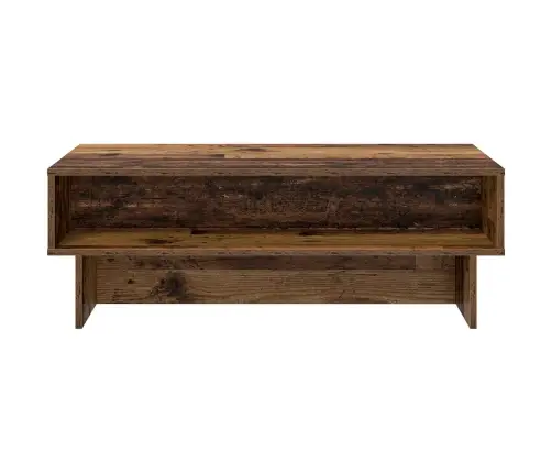 Kafijas Galdiņš Vecs Koks 100 X 46 X 35 Cm Inženierijas Koks Vidaxl