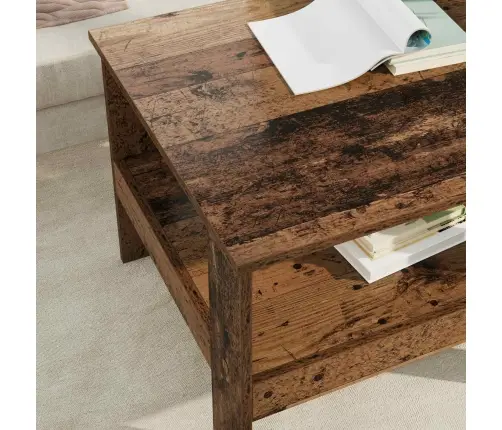 Kohvilaud Vana Puit 57 X 55 X 45 Cm Tehispuit