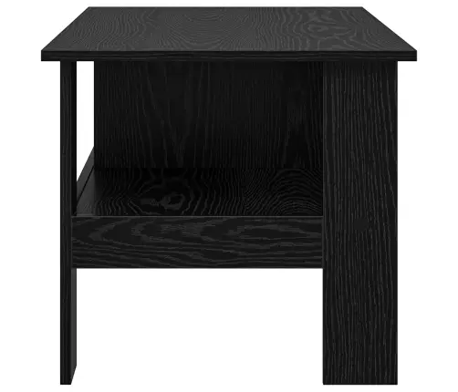 Kafijas Galdiņš Melns Ozolkoks 90 X 50 X 45 Cm Vidaxl