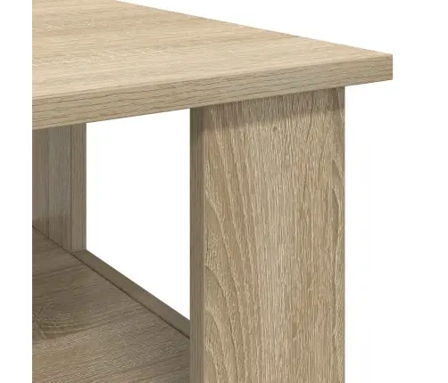 Kafijas Galdiņš Sonoma Ozols 90 X 50 X 45 Cm Inženierijas Koks Vidaxl