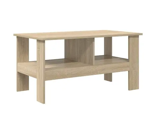 Kafijas Galdiņš Sonoma Ozols 90 X 50 X 45 Cm Inženierijas Koks Vidaxl