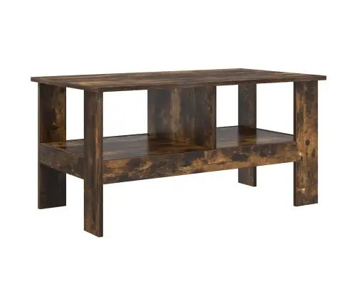 Kafijas Galdiņš Dūmaka Ozols 90 X 50 X 45 Cm Inženierijas Koks Vidaxl