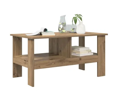 Kafijas Galdiņš Artisānā Ozols 90 X 50 X 45 Cm Vidaxl