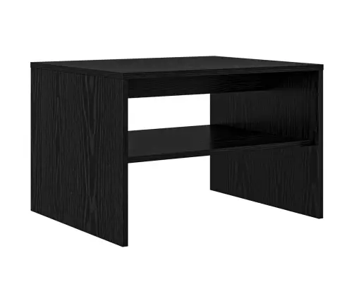 Kohvilaud Must Tamm 60 X 50 X 40 Cm Tehispuit